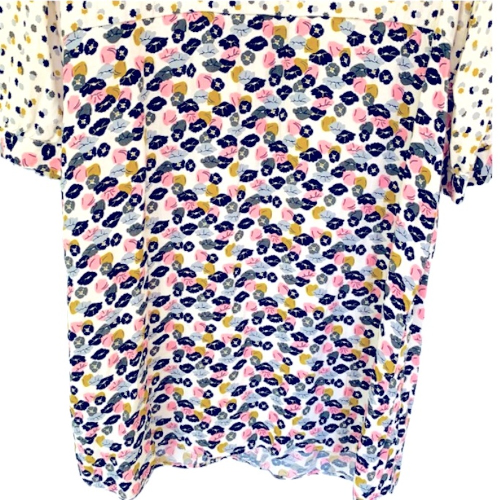 BODEN Hopscotch Poppy Meadow Pintuck Preppy Dress in Ivory size 10L - Picture 10 of 14